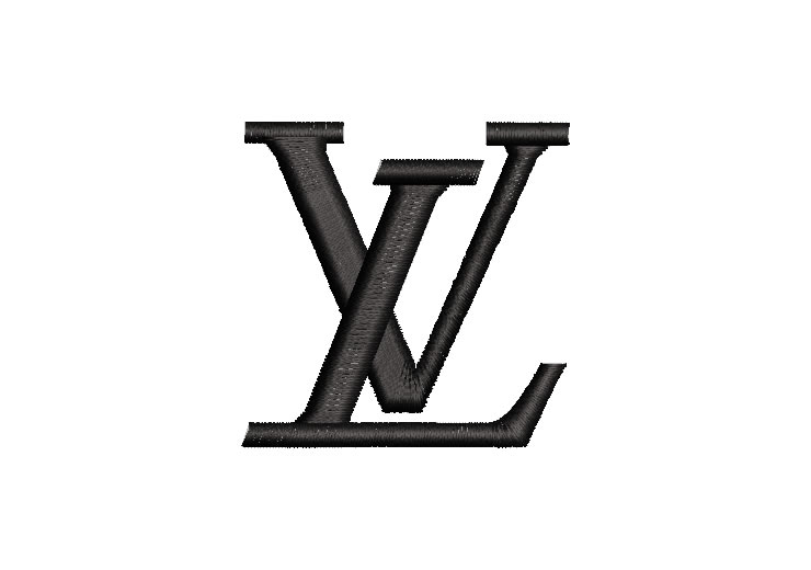 Louis Vuitton Logo Embroidery Designs