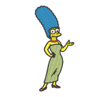 Marge Simpson Embroidery Designs