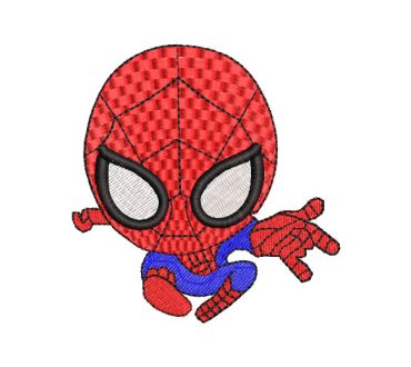 Mini Spiderman Embroidery Designs