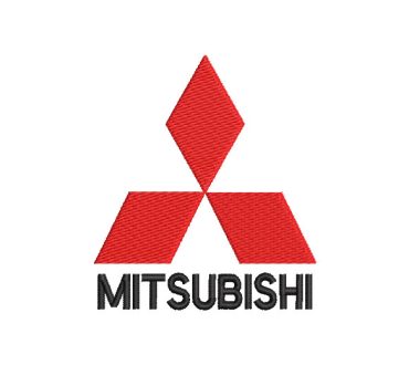 Mitsubishi Logo Embroidery Designs