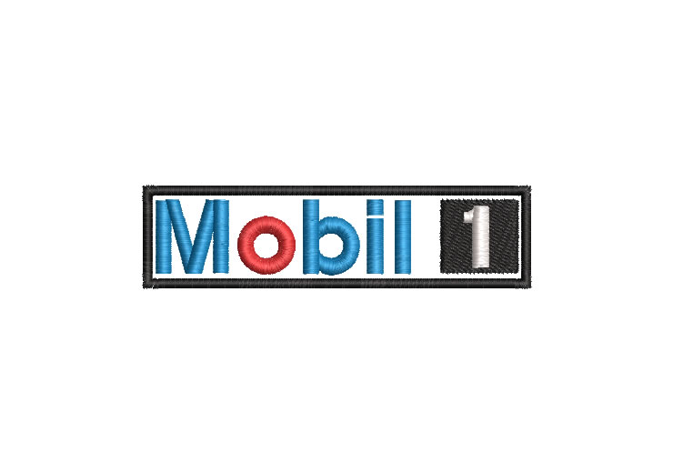 Mobil Logo 1 Embroidery Designs