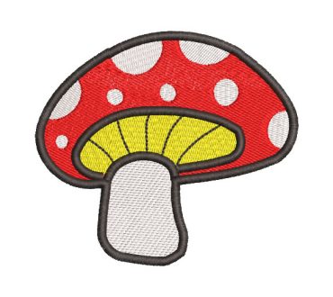 Mushroom Embroidery Designs