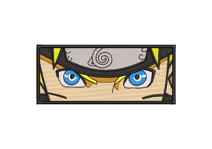 Naruto Uzumaki Embroidery Designs
