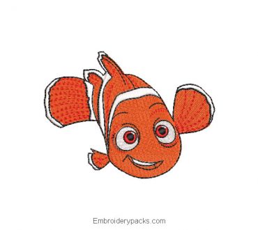 Nemo Embroidered Design
