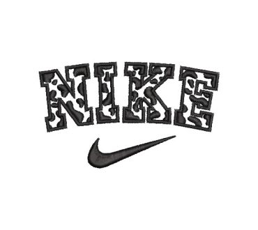 Nike Cow Logo Embroidery Designs
