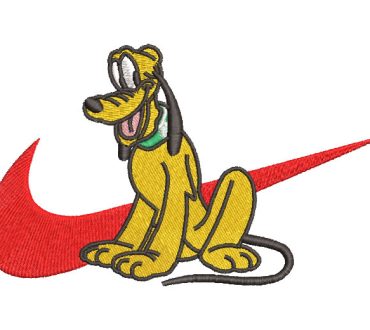 Nike Pluto Logo Embroidery Designs