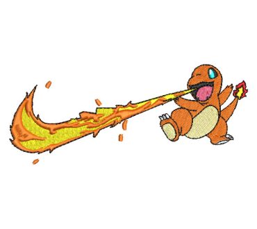 Nike Pokémon Embroidery Designs