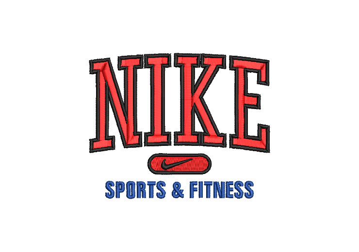 Nike Sports Logo Embroidery Designs