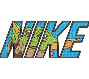 Nike Yoda Logo Embroidery Designs