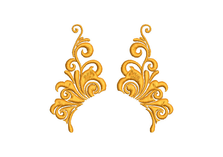 Ornamental Arabesque Embroidery Designs