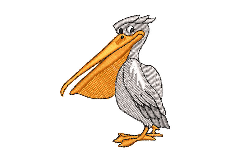 Pelican Embroidery Designs