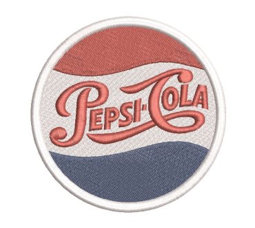 Pepsi Cola Logo Embroidery Designs