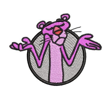 Pink Panther Embroidery Designs