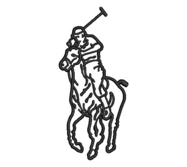 Polo Horses Embroidery Designs