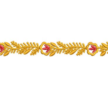 Rose Leaves for Mariachi Clothing, Charro Outfits Embroidery Designs
