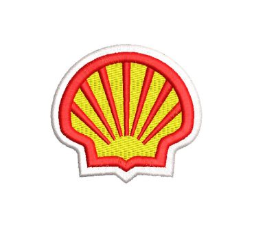 Shell Logo Embroidery Designs