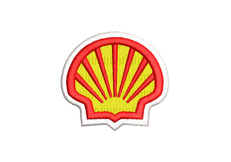 Shell Logo Embroidery Designs