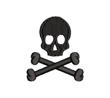 Skull Scalpers Logo Only Embroidery Designs