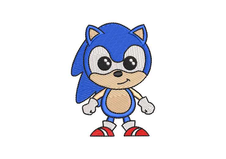 Sonic Baby Embroidery Designs