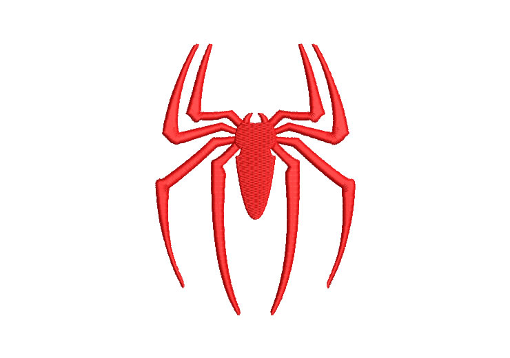 Spider Logo Embroidery Designs