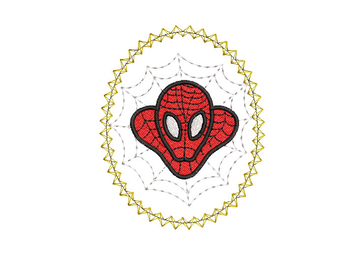 Spider-Man Logo SpiderMan Embroidery Designs