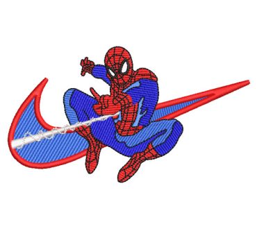Spider-Man Spider Man Nike Embroidery Designs