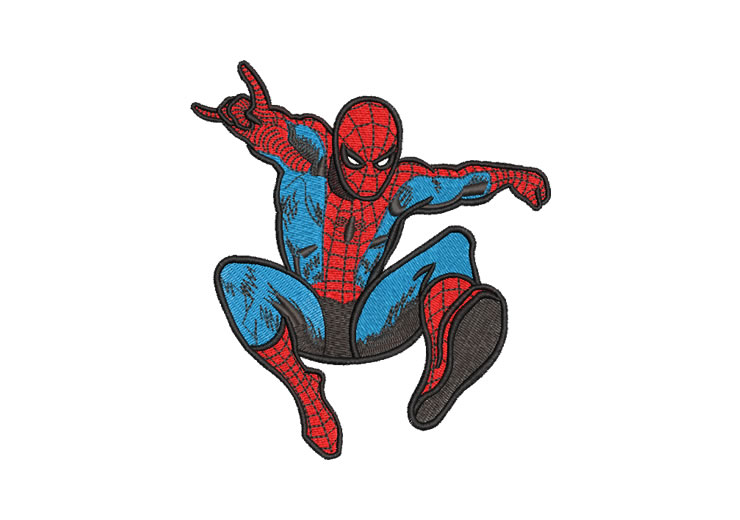 Spiderman Embroidery Designs