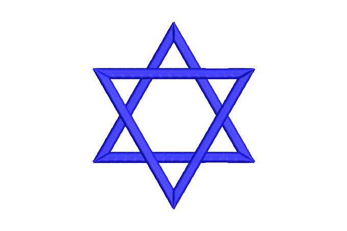 Star of David Embroidery Designs