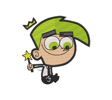 The Fairly OddParents Cosmo Embroidery Designs