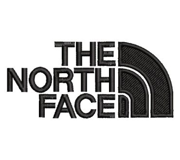 The North Face Logo Embroidery Designs