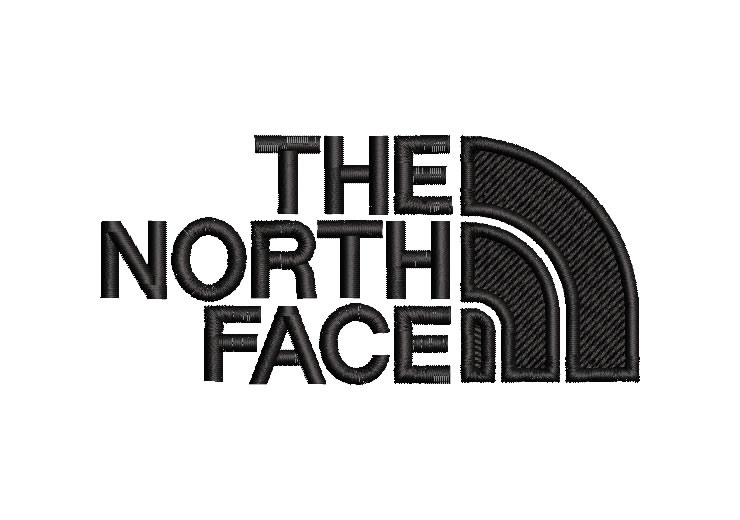 The North Face Logo Embroidery Designs