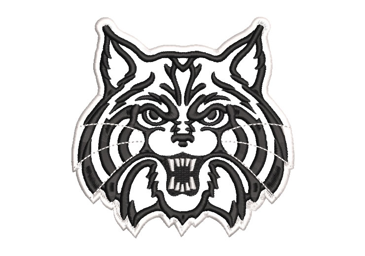 Tiger Face Embroidery Designs