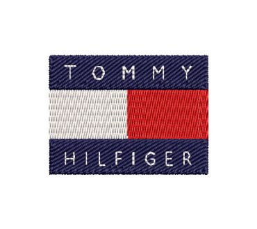 Tommy Hilfiger with Letter Logo Small Embroidery Designs