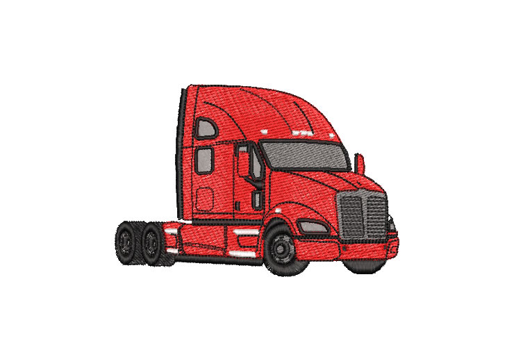 Truck Embroidery Designs
