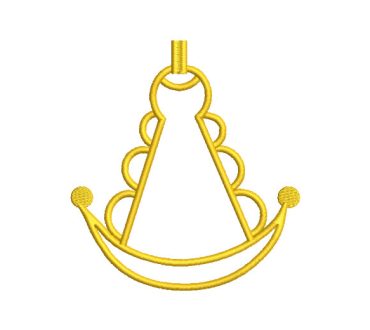 Virgin of El Rocío Religious Embroidery Designs