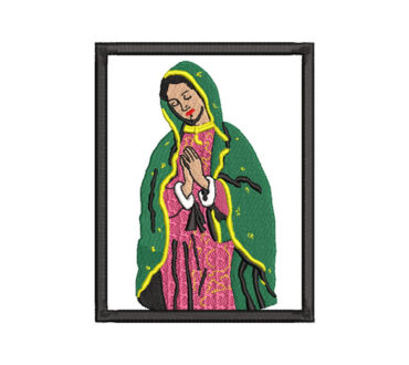 Virgin of Guadalupe Painting Embroidery Designs