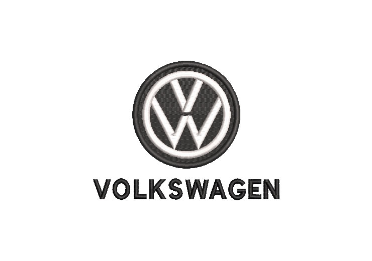 Volkswagen Logo Embroidery Designs