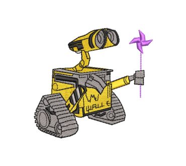 Walle Robot Embroidery Designs