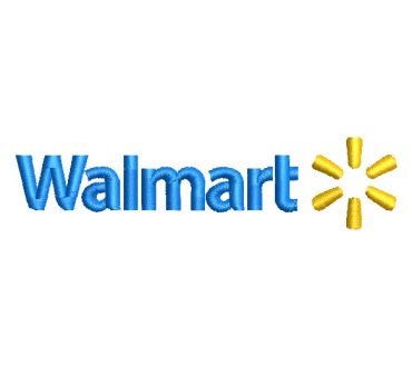 Walmart Logo Embroidery Designs