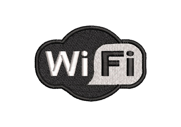 Wi-Fi Zone Embroidery Designs
