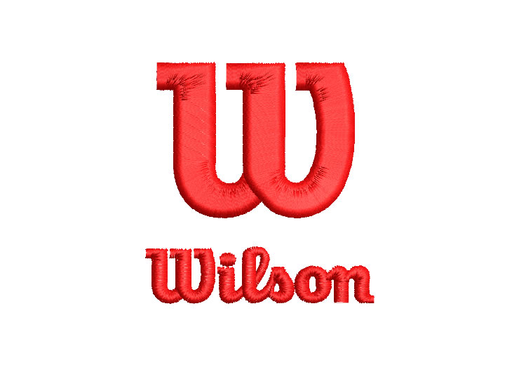 Wilson Logo Embroidery Designs